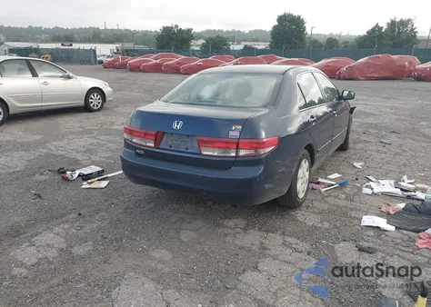2003 Honda Accord 2.4 Lx из США, поврежденный, VIN 1HGCM56333A114638